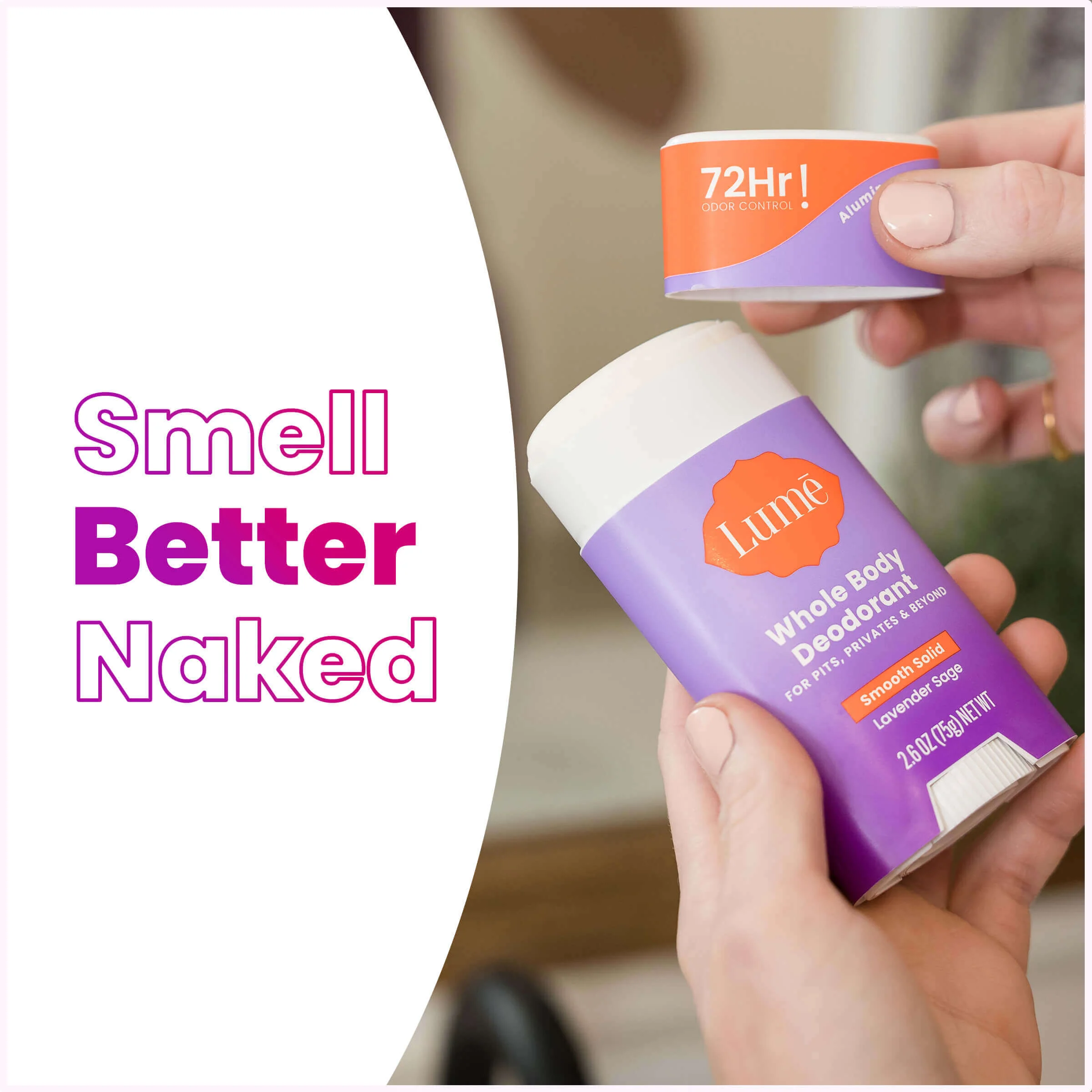 Lavender Sage | Solid Stick Deodorant - Image 3